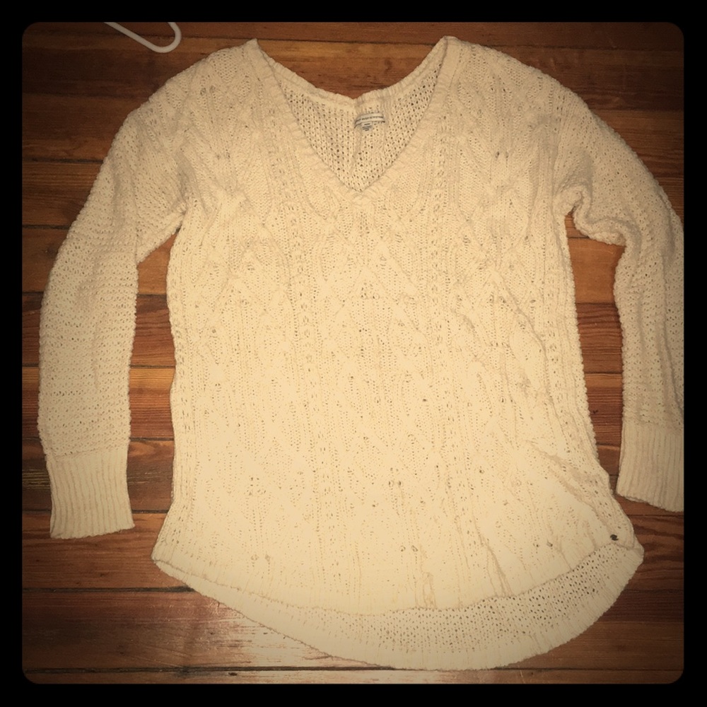 Sweater. American Eagle. Cream. Medium
